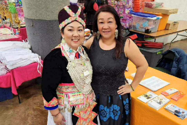 Kazoua at Hmong New Year