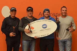 Mark Upchurch, Daniel Mezich, Richard Thompson, and Alex Wagner