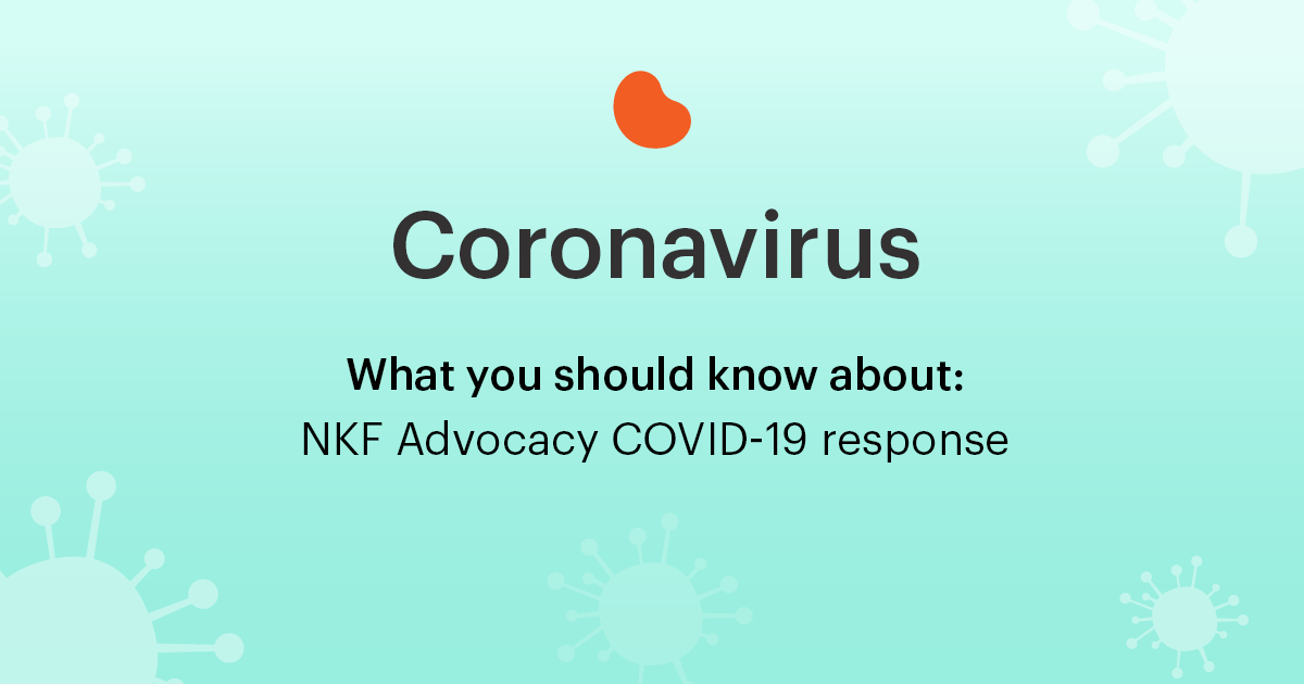 NKF Advocacy COVID-19 Response | National Kidney Foundation