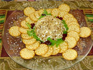 Renal-Friendly Ranch Cheese Ball