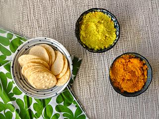 Curry Ginger Pea Dip