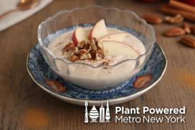 Apple Spiced Vanilla Creme, Plant Powered Metro New York logo