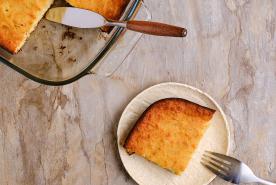 Baked Grits Squares