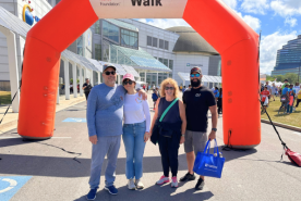 Steve and Jim at Kidney Walk