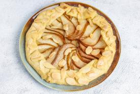 Galette de manzanas y almendras