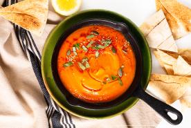 Pumpkin Pepper Hummus