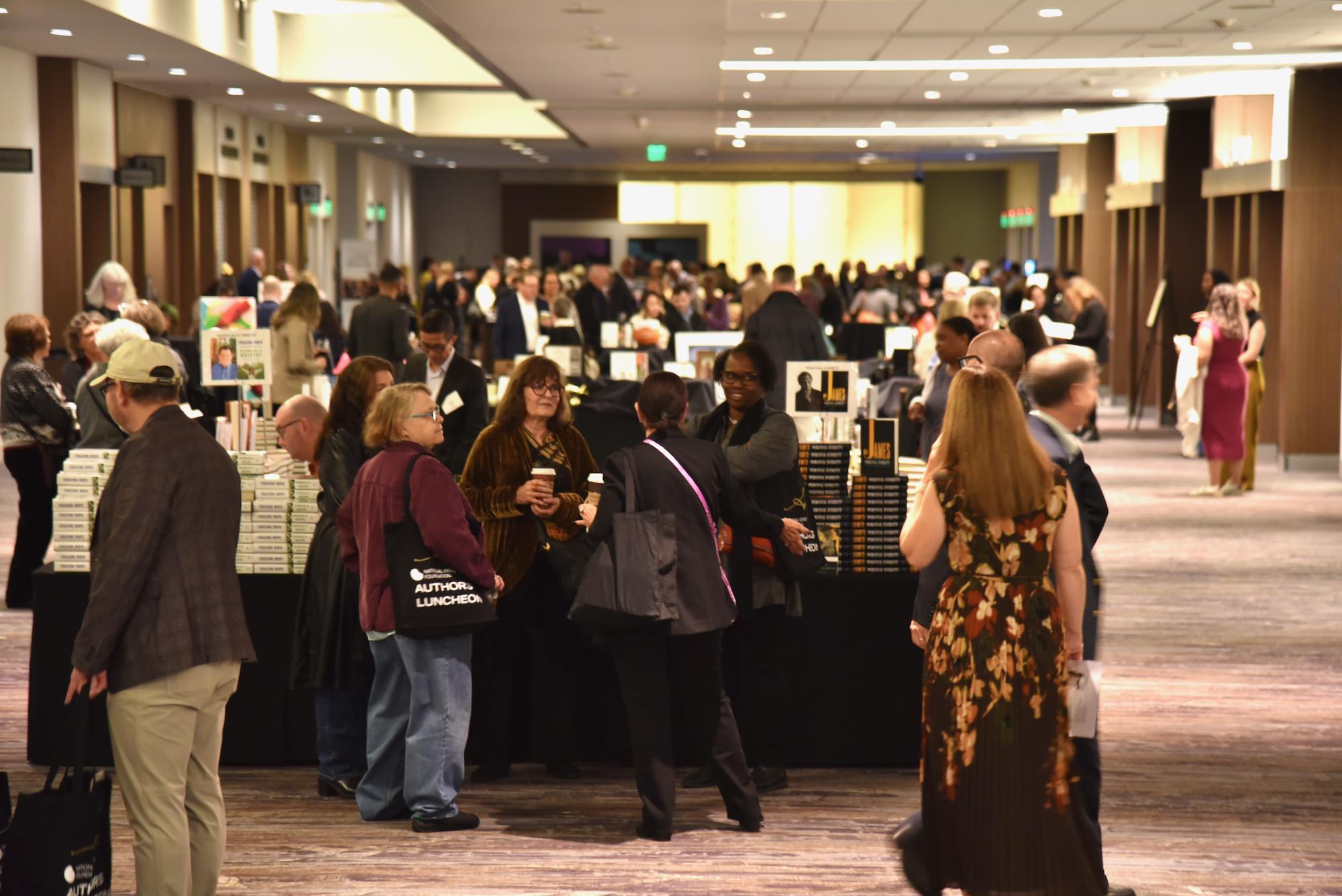 Photo from the 36th Annual Authors Luncheon of crowd