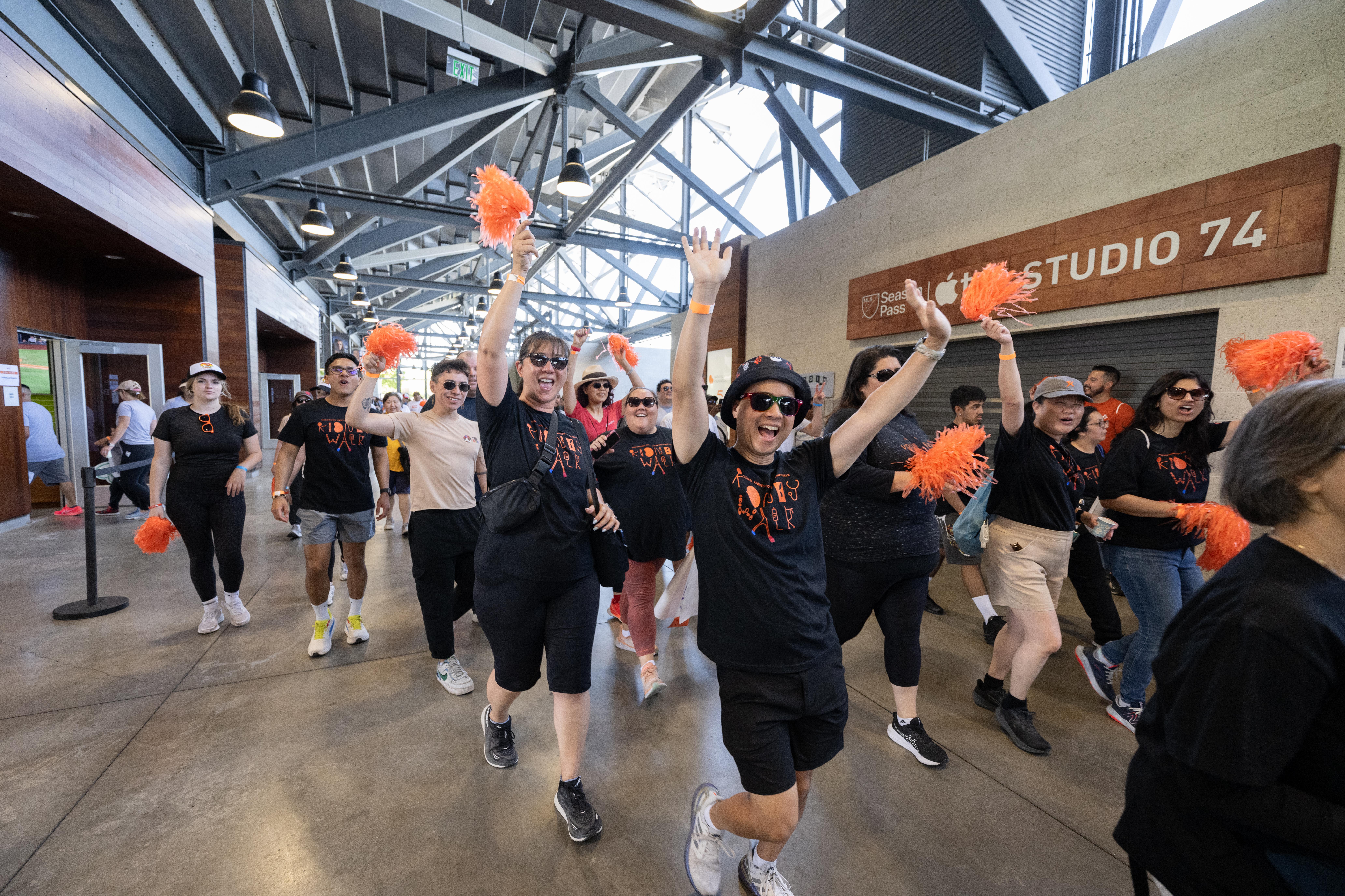 2025 Northern California Kidney Walk - action shot