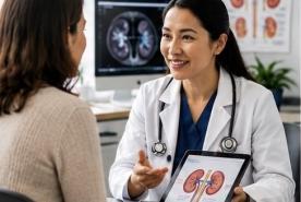 Kidney Patient and Doctor