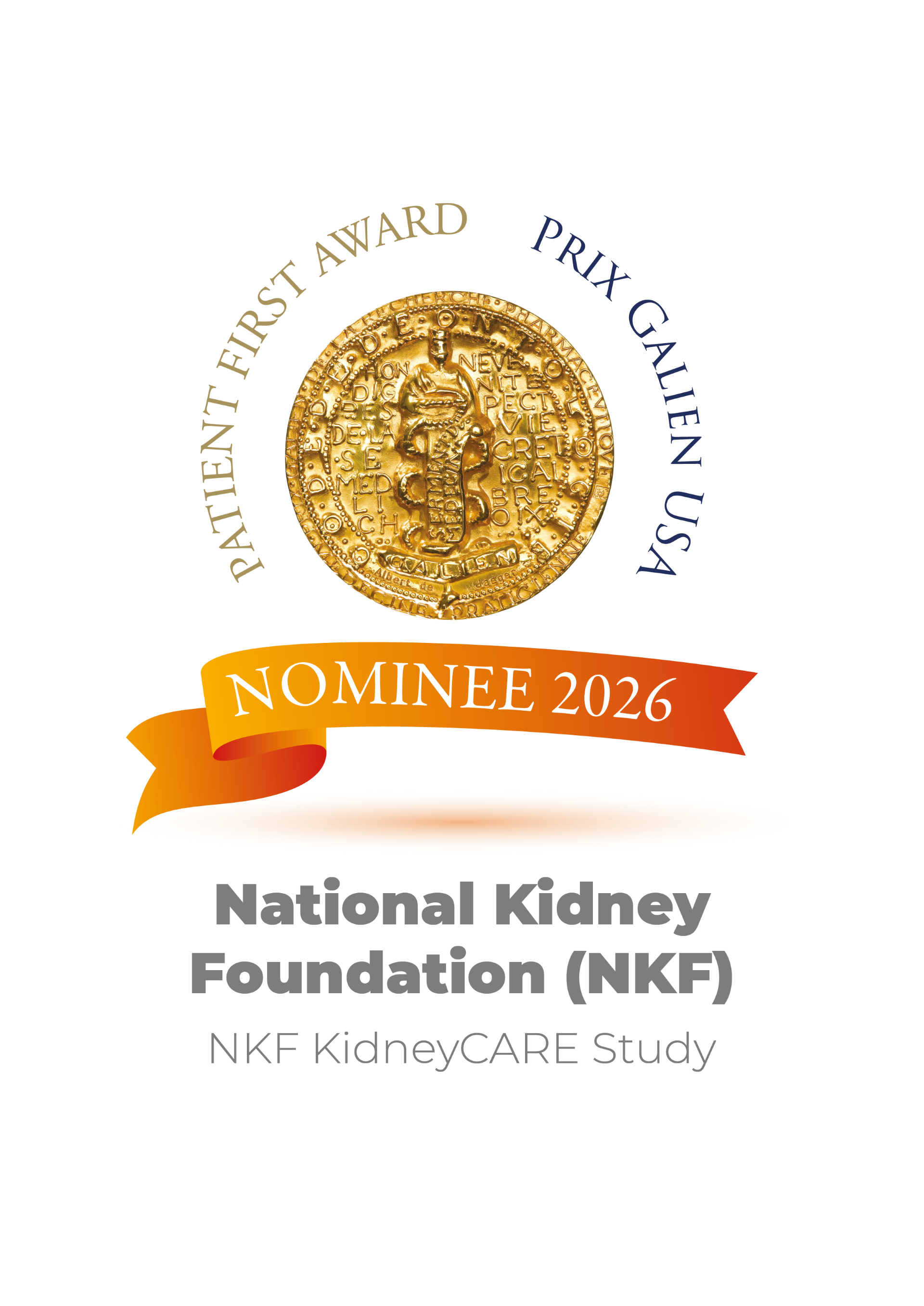 KidneyCARE® Study Galien Patient First Award nominee