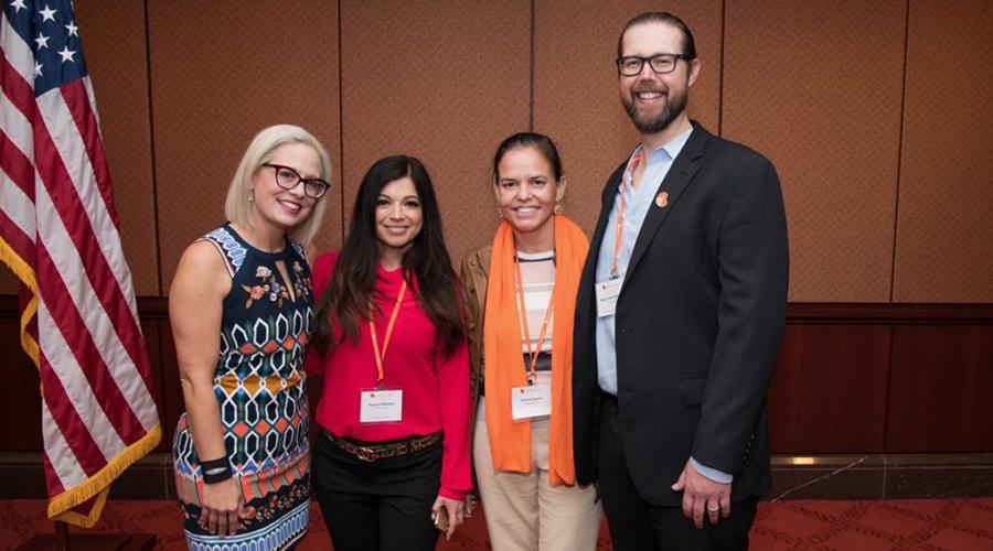 Kidney Patient Summit posed small group on Capitol Hill