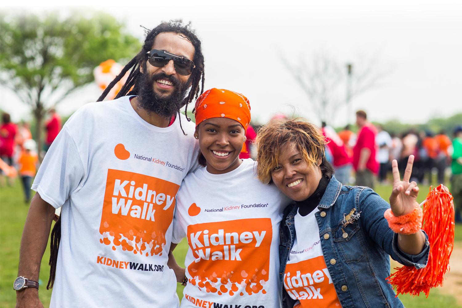 Kidney walk event