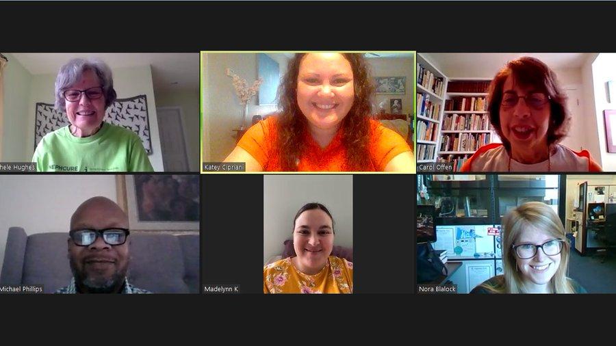 NKF advocate town hall on zoom screenshot