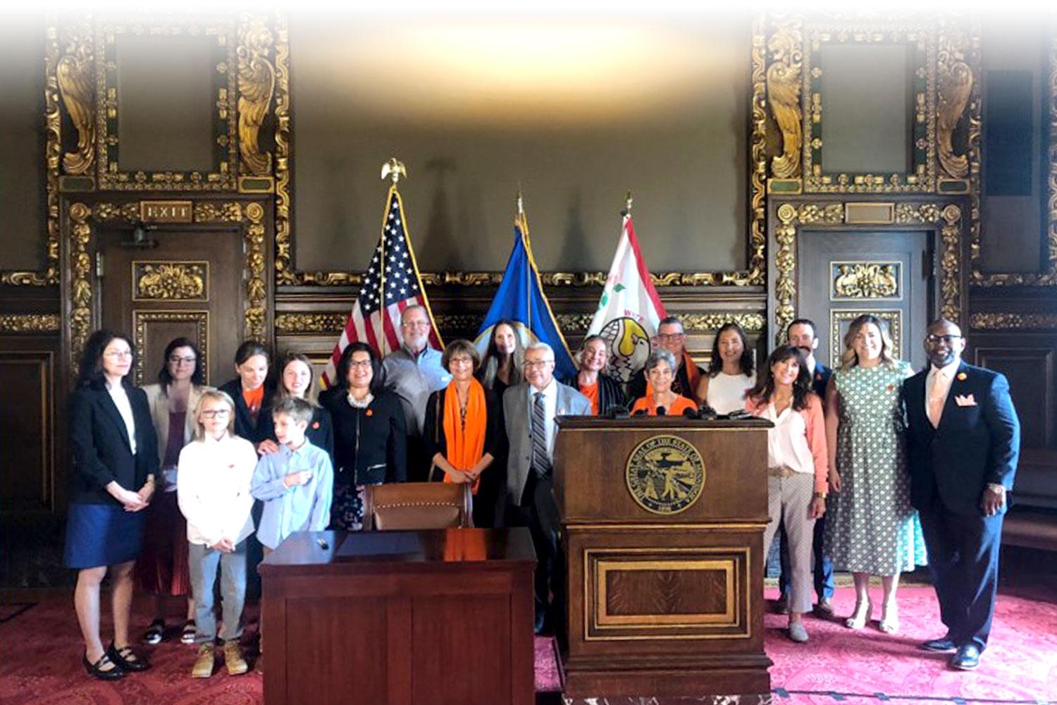 2022 LDPA bill signing in Minnesota